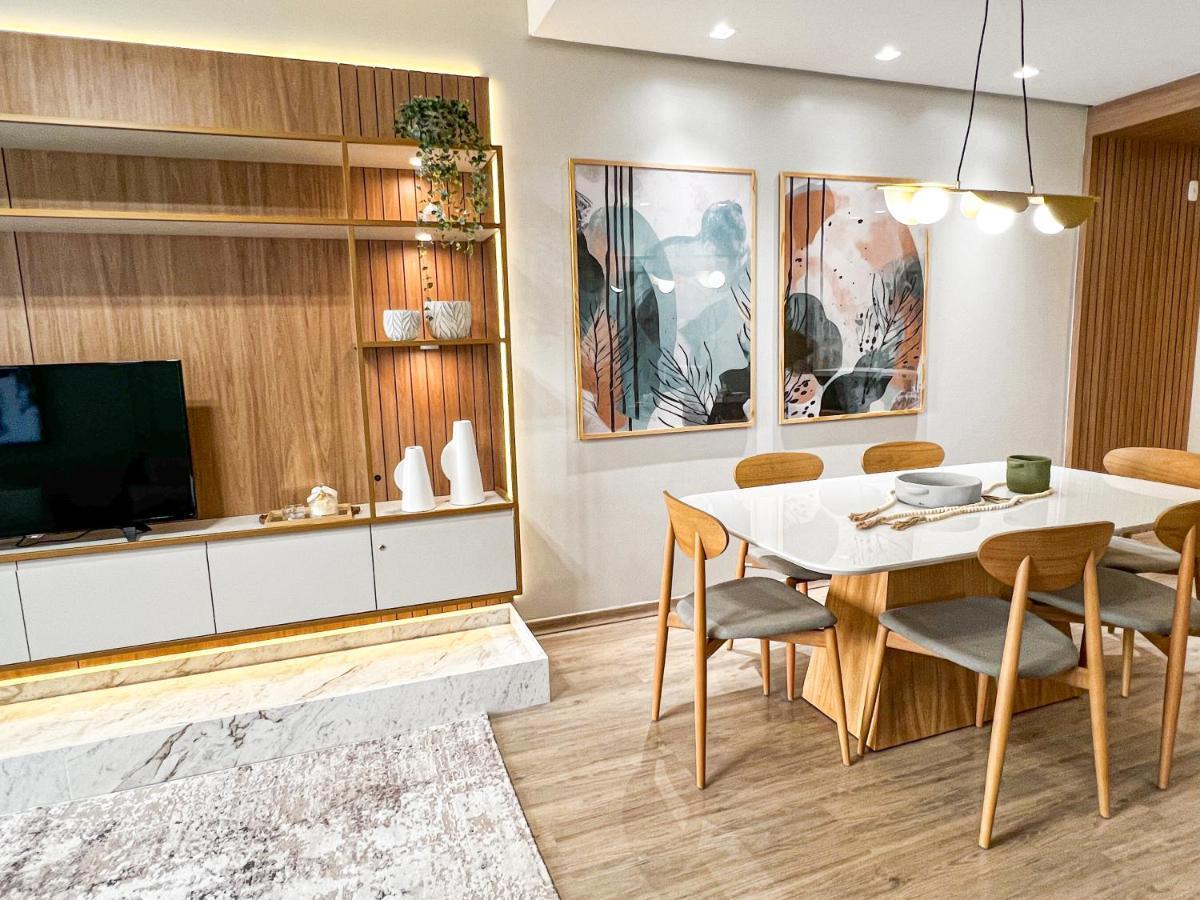 Apto Moderno Com Lareira, Piscina Aquecida E Infra Completo Em Apartamento *