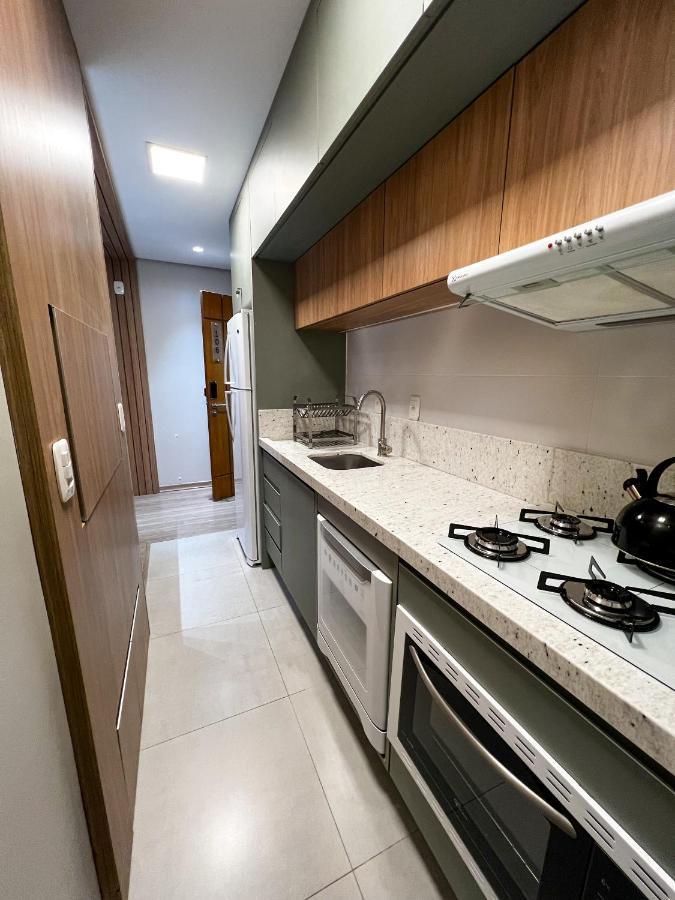 Apartamento Apto Moderno Com Lareira, Piscina Aquecida E Infra Completo Em